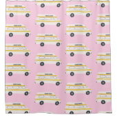 VANLIFE Vintag RV Motorhome Camper Duschvorhang (Vorderseite)