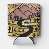 VANLIFE Wüste Berg Erlebnis Dosenkühler (Vorderseite)