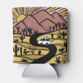 VANLIFE Wüste Berg Erlebnis Dosenkühler (Rückseite)