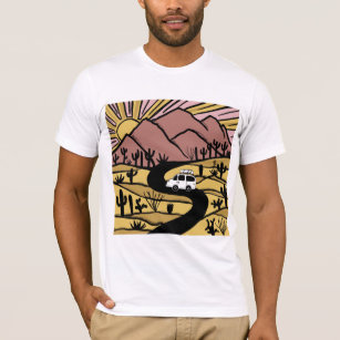 VANLIFE Wüste Cacti Bergsee-Zauber im Val Piora T-Shirt