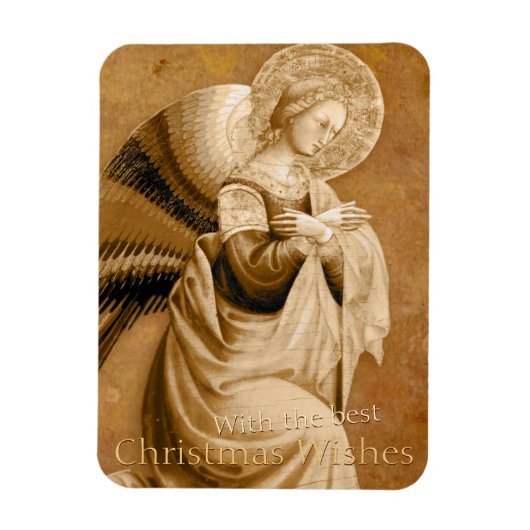 Vanni Annunciation Angel CC0591 Weihnachtsmagnet Magnet (Vertikal)
