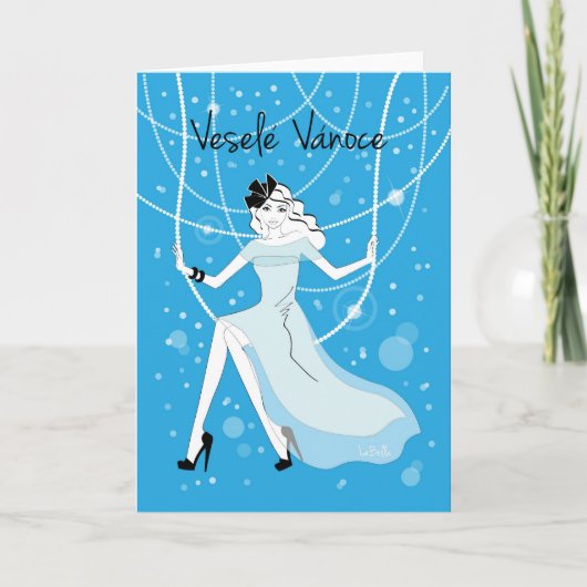 Vánoční pohled feiertagskarte (Vorderseite)