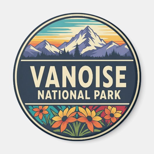 Vanoise Nationalpark Frankreich Reise Magnet (Vorne)