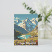 Vanoise Nationalpark Frankreich Reisen Postkarte (Stehend Vorderseite)