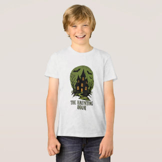 VANOSTÈ The Haunting Hour Haunted House Grafik Tri-Blend Shirt