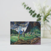 Vanquished, 1930 by Emily Carr Postkarte (Stehend Vorderseite)