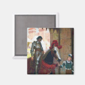 Vanquished, by Edmund Blair Leighton Magnet (Vorderseite/Rückseite)