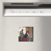 Vanquished, by Edmund Blair Leighton Magnet (In Situ (Geschirrspüler))