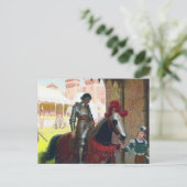 Vanquished, by Edmund Blair Leighton Postkarte (Stehend Vorderseite)