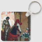 Vanquished, by Edmund Blair Leighton Schlüsselanhänger (Rückseite)