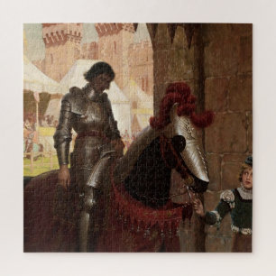 "Vanquished" von Edmund Blair Leighton Puzzle