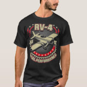 Vans Aircraft RV 4 Aircraft Brustbild T-Shirt (Vorderseite)
