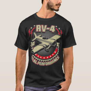 Vans Aircraft RV 4 Aircraft Brustbild T-Shirt