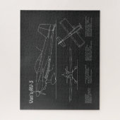 Van's RV-3 - Flugzeugkonzepte PD Puzzle (Vertikal)