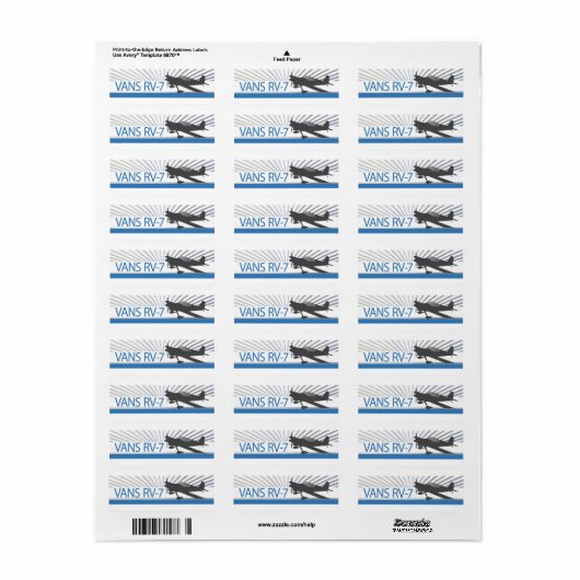 Vans RV-7-Flugzeug (Vorne)