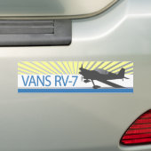 Vans RV-7-Flugzeug Autoaufkleber (Auf Auto)