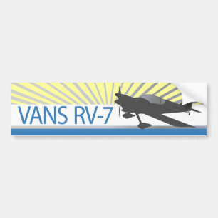 Vans RV-7-Flugzeug Autoaufkleber
