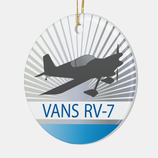 Vans RV-7-Flugzeug Keramikornament (Links)