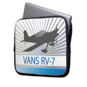 Vans RV-7-Flugzeug Laptopschutzhülle (Vorderseite Links)