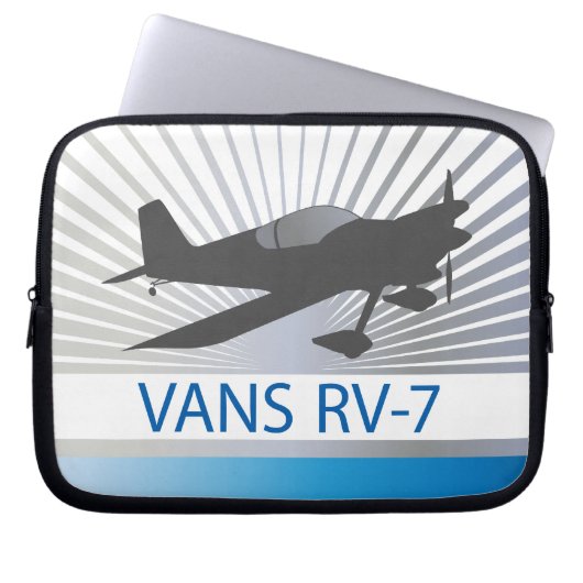 Vans RV-7-Flugzeug Laptopschutzhülle (Vorderseite)