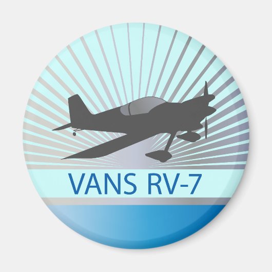 Vans RV-7-Flugzeug Magnet (Vorne)