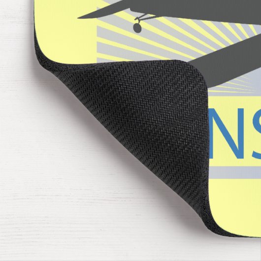 Vans RV-7-Flugzeug Mousepad (Ecke)