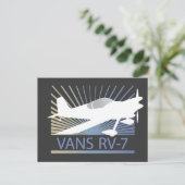 Vans RV-7-Flugzeug Postkarte (Stehend Vorderseite)