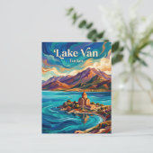 Vansee Türkei Postkarte (Stehend Vorderseite)