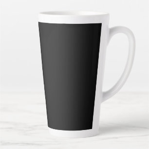 Vanta Black - Das Schwarze - Latte Tasse