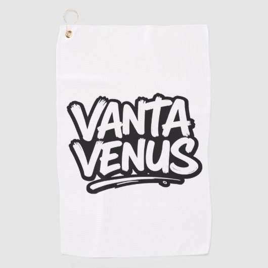 Vanta Venus Golfhandtuch (Vorderseite)
