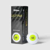 Vanta Venus Wilson Golfball 3er-Packung (Verpackungen)