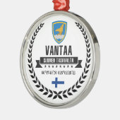 Vantaa Silbernes Ornament (Links)