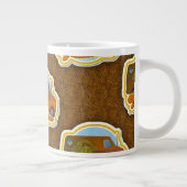 Vantacular fantastisch Van Shag Pattern Jumbo-Tasse (Rechts)