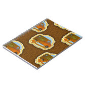 Vantacular fantastisch Van Shag Pattern Notizblock (Linke Seite)