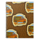 Vantacular fantastisch Van Shag Pattern Notizblock (Vorderseite)