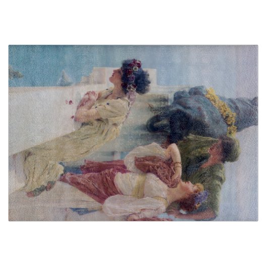 Vantage-Coign von Lawrence Alma-Tadema Schneidebrett (Vorderseite)