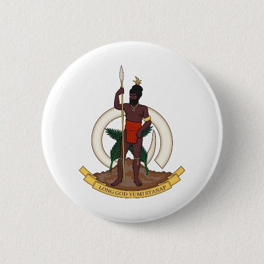 Vanuatu-Emblem Button (Vorderseite)