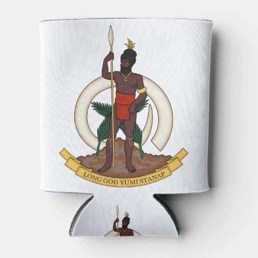Vanuatu-Emblem Dosenkühler (Vorderseite)