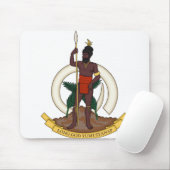 Vanuatu-Emblem Mousepad (Mit Mouse)