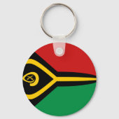 Vanuatu Fisheye Flag Schlüsselanhänger (Vorderseite)