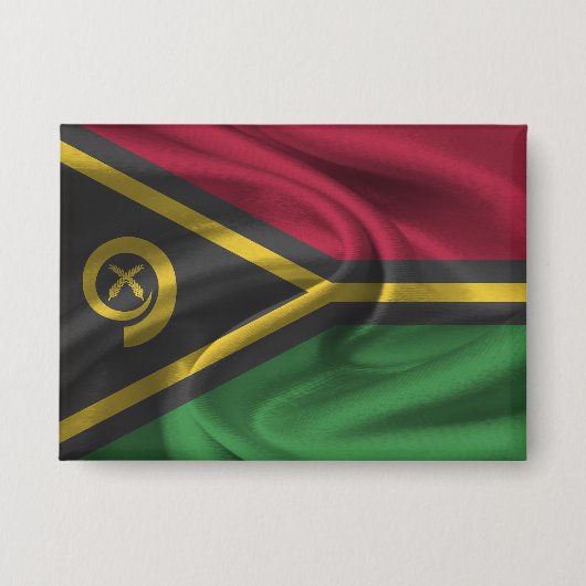 Vanuatu Flag Button (Vorderseite)