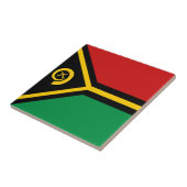 Vanuatu Flag Keramik Tile Fliese (Seite)
