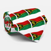 Vanuatu Flag Krawatte (Gerollt)
