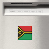 Vanuatu Flag Magnet (In Situ (Geschirrspüler))