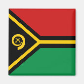 Vanuatu Flag Magnet (Vorne)
