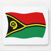 Vanuatu Flag Mousepad (Vorne)