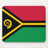 Vanuatu Flag Mousepad (Vorne)