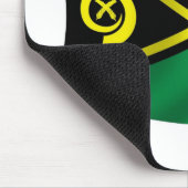 Vanuatu Flag Mousepad (Ecke)