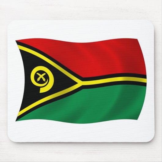 Vanuatu Flag Mousepad (Vorne)