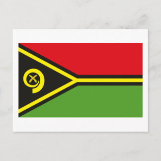 Vanuatu Flag Postkarte